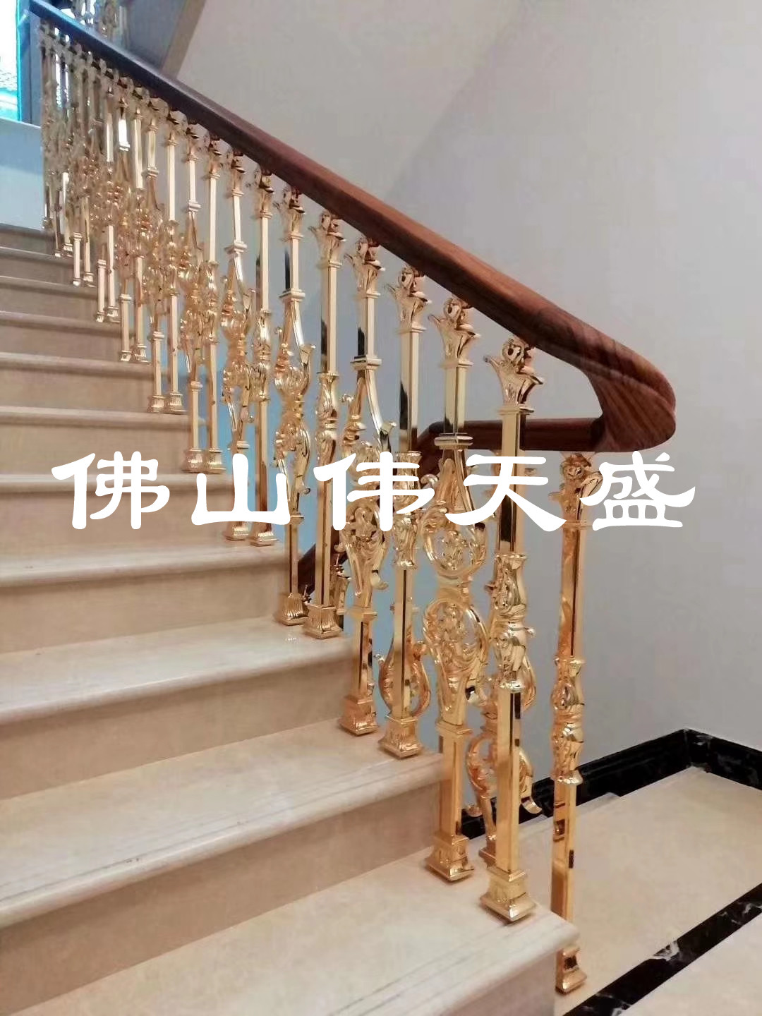 定制高端立柱体不锈钢护栏别墅会所装饰金属护栏