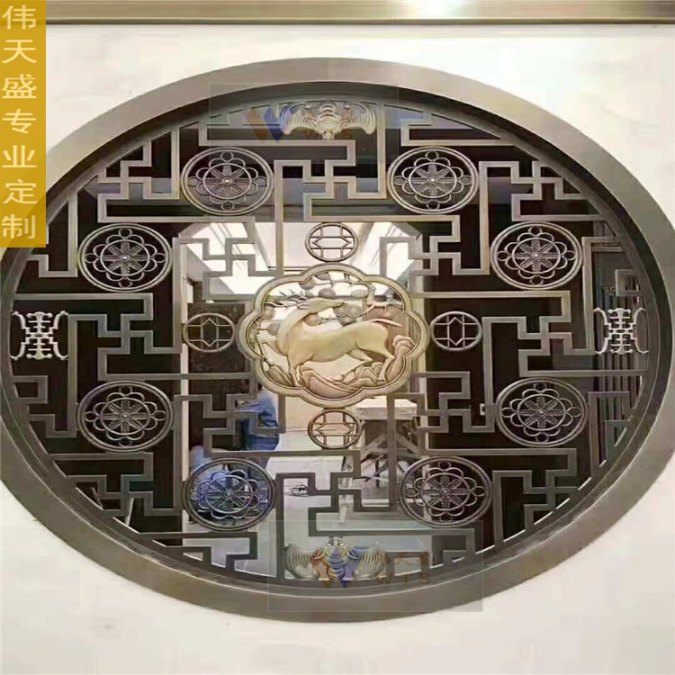 不锈钢屏风WTS158