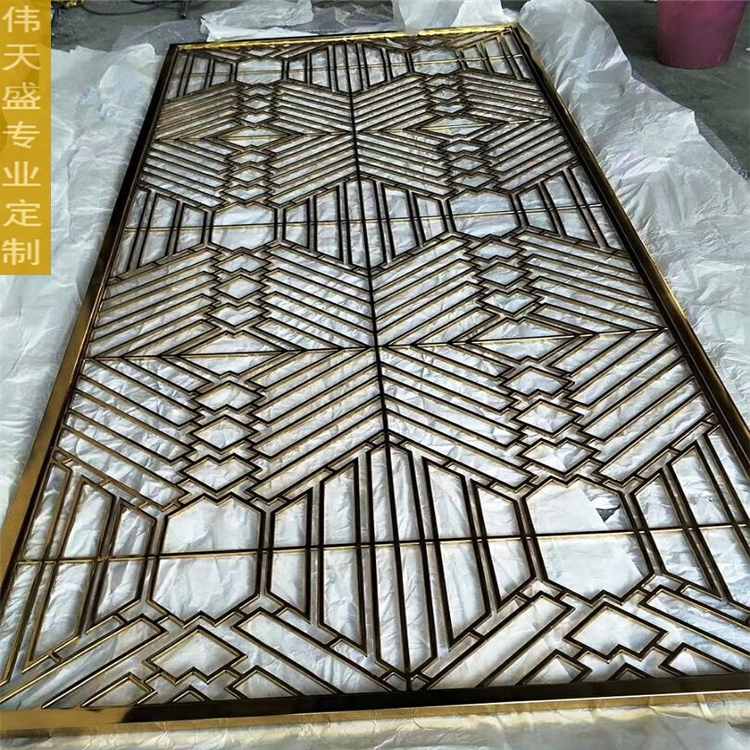 不锈钢屏风WTS179