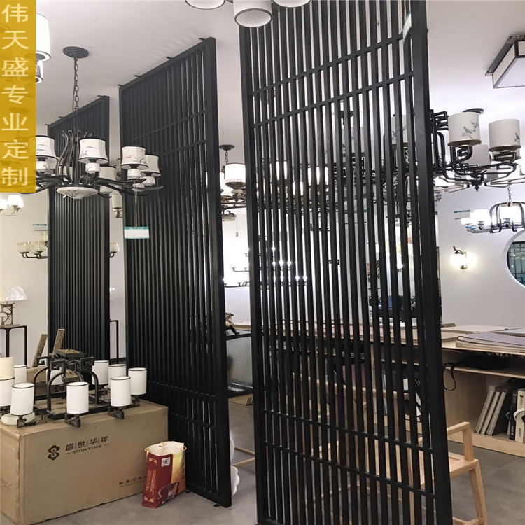 不锈钢屏风WTS183