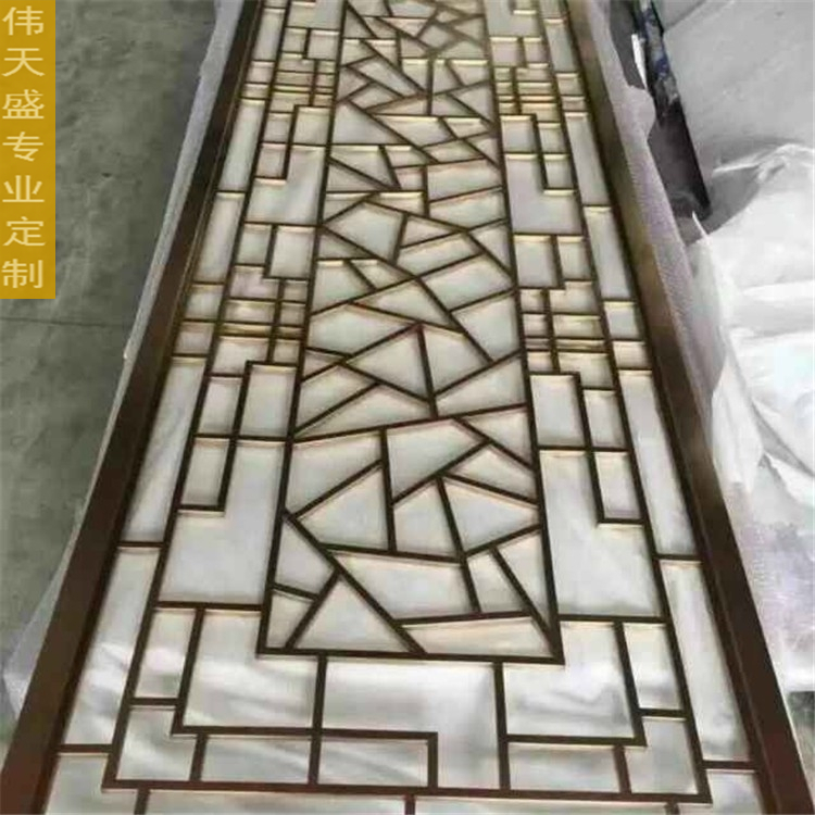 不锈钢屏风WTS194