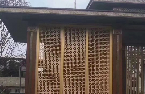镂空隔断——铝材或不锈钢？