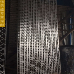 不锈钢屏风WTS143