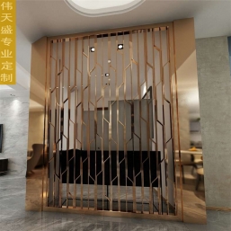 不锈钢屏风WTS144