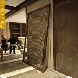 不锈钢屏风WTS155