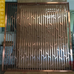 不锈钢屏风WTS172