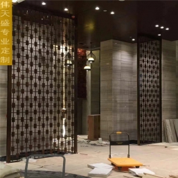 不锈钢屏风WTS187