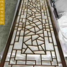 不锈钢屏风WTS194