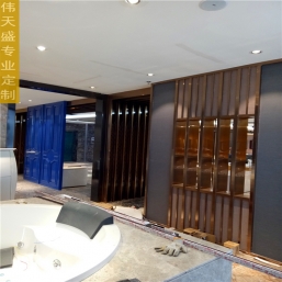 不锈钢屏风WTS202