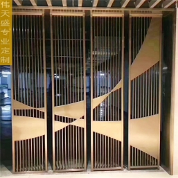 不锈钢屏风WTS232
